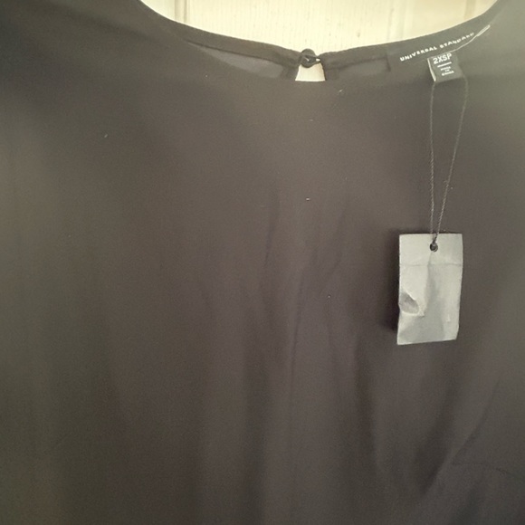 New Universal Standard Little Black Dress SZ 2XS Petite = SZ 6 - 8 - Picture 7 of 10